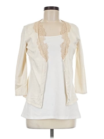 Ann Taylor Silk Cardigan (view 1)
