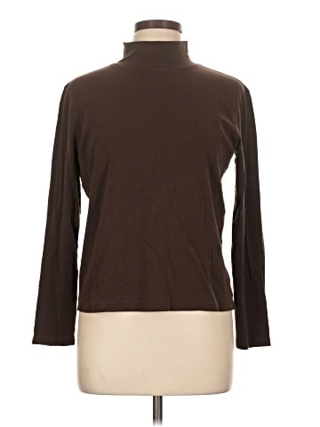 St. John's Bay Long Sleeve Turtleneck (view 1)