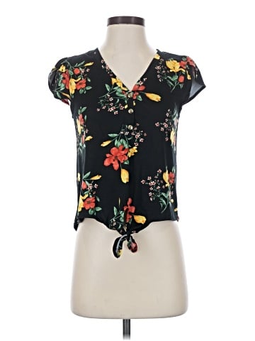 Dna Couture Short Sleeve Blouse (view 1)