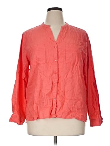 Nine West Long Sleeve Blouse (view 1)