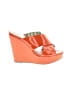 BCBGeneration Orange Wedges Size 6 1/2 - photo 1