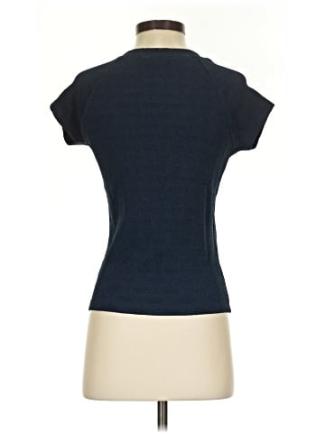 Blue Tassel Short Sleeve Top (view 2)