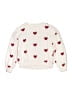 Gap Kids Hearts Ivory Pullover Sweater Size M (kids) - photo 1