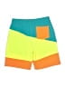 Lands' End Color Block Green Board Shorts Size XL (youth) - photo 2