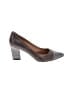 Nine West 100% Leather Gray Heels Size 8 - photo 1