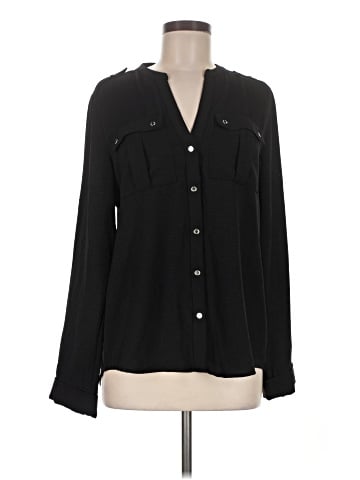 Calvin Klein Long Sleeve Blouse (view 1)