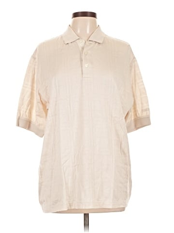 Burberry Golf 3/4 Sleeve Button-Down Shirt (view 1)