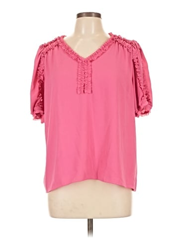 T Tahari Short Sleeve Blouse (view 1)