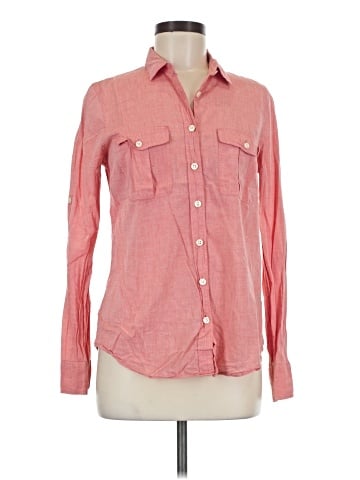 J.Crew Factory Store Long Sleeve Button-Down Shirt (view 1)