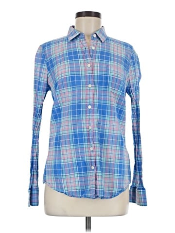 J.Crew Factory Store Long Sleeve Button-Down Shirt (view 1)