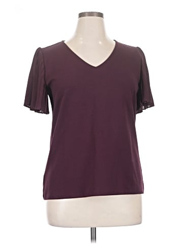 Ann Taylor Short Sleeve Top (view 1)