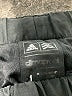 Adidas 100% Polyester Solid Black Track Pants Size M - photo 7