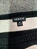 Torrid Stripes Gray Black Pullover Sweater Size 4X Plus (4) - photo 7