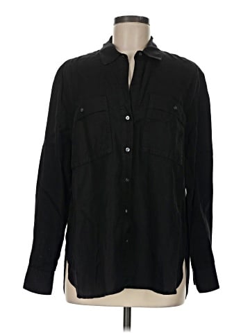 James Perse Long Sleeve Button-Down Shirt (view 1)
