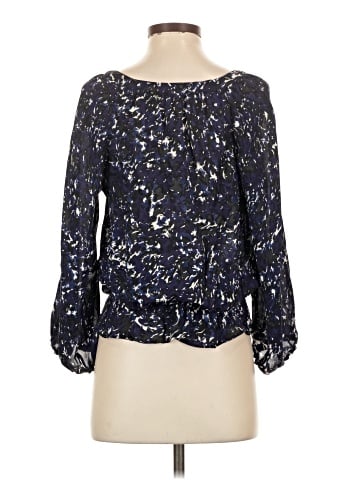 Joie 3/4 Sleeve Silk Top (view 2)