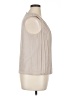 Calvin Klein 100% Polyester Tan Sleeveless Blouse Size XL - photo 4