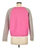 Gracia Color Block Pink Pullover Sweater Size M - photo 2