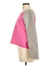 Gracia Color Block Pink Pullover Sweater Size M - photo 5