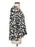 Vince Camuto 100% Polyester Black Long Sleeve Blouse Size XS - photo 4