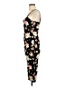 Shein 100% Polyester Floral Black Cocktail Dress Size 6 - photo 5