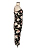 Shein 100% Polyester Floral Black Cocktail Dress Size 6 - photo 4
