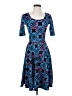 Lularoe Hearts Blue Cocktail Dress Size XS - photo 1