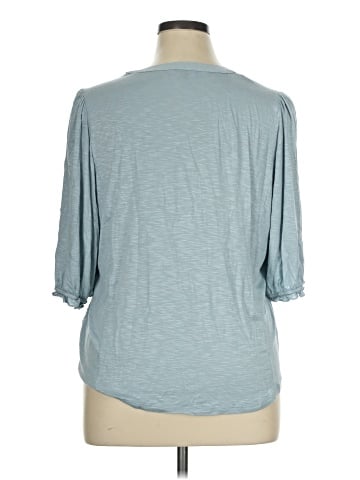 Democracy 3/4 Sleeve Blouse (view 2)