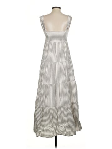 Madewell Striped Tiered Maxi Dress (view 2)