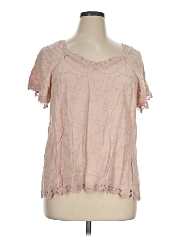 Democracy Short Sleeve Blouse (view 1)