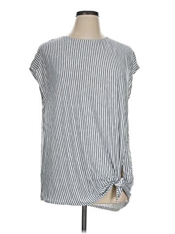 Max Studio Short Sleeve Blouse (view 1)