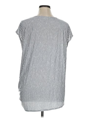 Max Studio Short Sleeve Blouse (view 2)