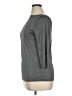 Three Dots Gray 3/4 Sleeve Top Size XL - photo 5