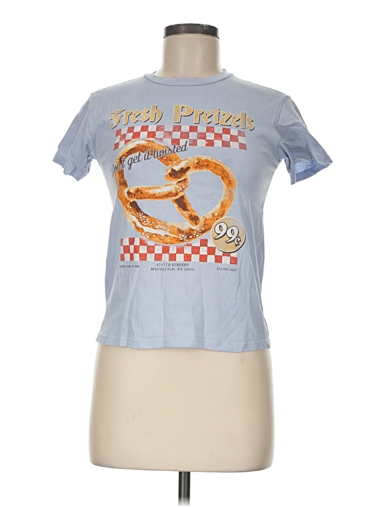 Pre-owned Originality Short Sleeve T-shirt In Blue