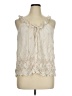 Torrid 100% Rayon Ivory Sleeveless Blouse Size 1X Plus (1) - photo 1