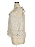 Torrid 100% Rayon Ivory Sleeveless Blouse Size 1X Plus (1) - photo 5