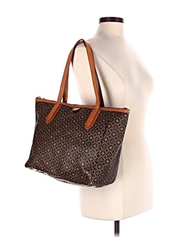 Fossil Leather Tote (view 2)