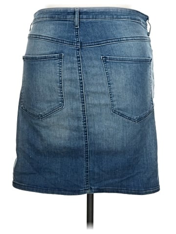 Express Denim Skirt (view 2)