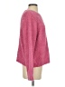 Pol 100% Polyester Solid Pink Pullover Sweater Size S - photo 4