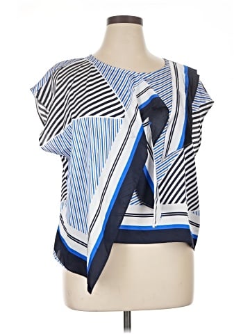 Ann Taylor Short Sleeve Blouse (view 1)