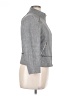 White House Black Market Chevron-herringbone Gray Jacket Size 14 - photo 4