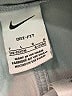Nike 100% Polyester Blue Track Pants Size 6 - 7 - photo 3