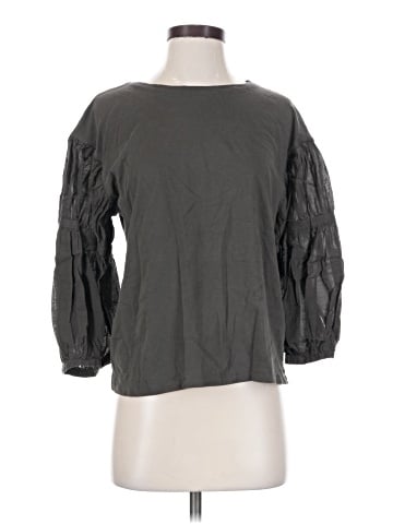 Madewell Puff-Sleeve Drop-Shoulder Knit Top (view 1)