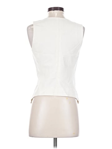 Madewell V-Neck Vest in Wool Blend (view 2)