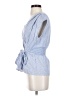 Max Studio Blue Sleeveless Blouse Size S - photo 5