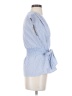 Max Studio Blue Sleeveless Blouse Size S - photo 4