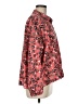 Calme Floral Red Long Sleeve Blouse Size M - photo 4