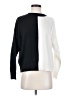 Aqua Color Block Black Pullover Sweater Size XS - photo 1