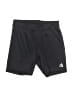 Adidas Solid Black Athletic Shorts Size M - photo 1