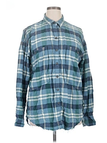 Free People Long Sleeve Button-Down Shirt (view 1)