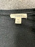 Caslon 100% Cotton Black Cardigan Size XL - photo 7